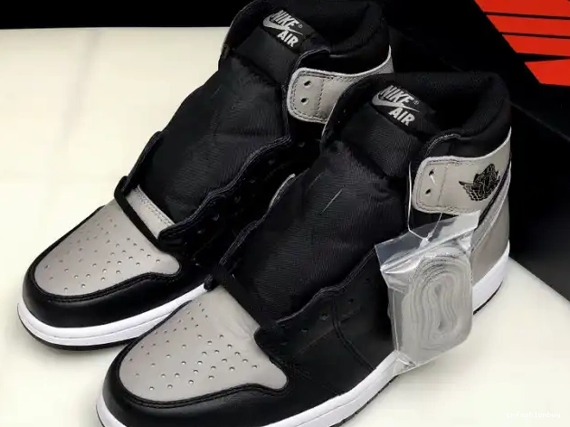 High Retro OG Jordan Air 1 Black Grey 555088-013 Shadow 0602